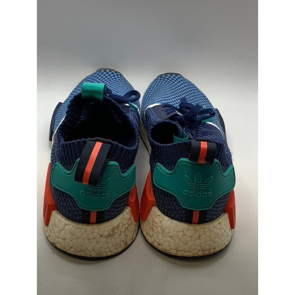 ADIDAS Men's Multicolor Mesh NMD_R1 Packers Sneakers SZ 9.5