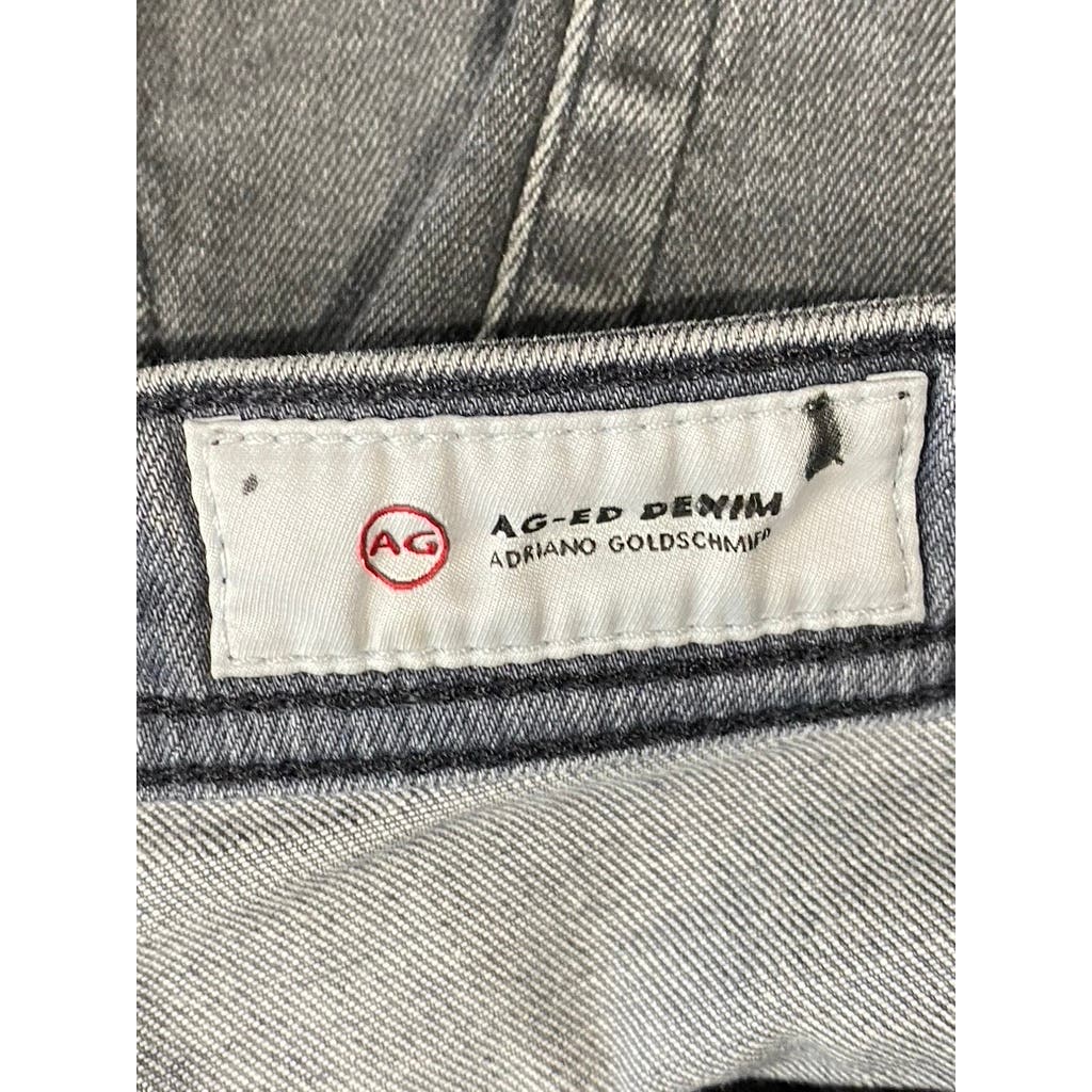 ADRIANO GOLDSCHMEID AG-JEANS Men's Grey The Tellis Modern Slim Jeans SZ 34R