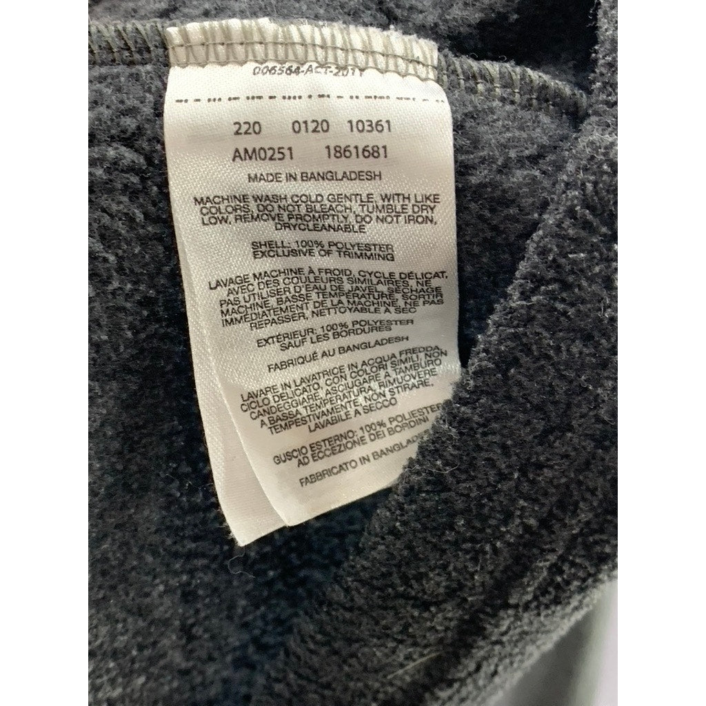 COLUMBIA Men's Gray Steen Mountain Fleece Half-Snap Pullover Sweater SZ 2XL