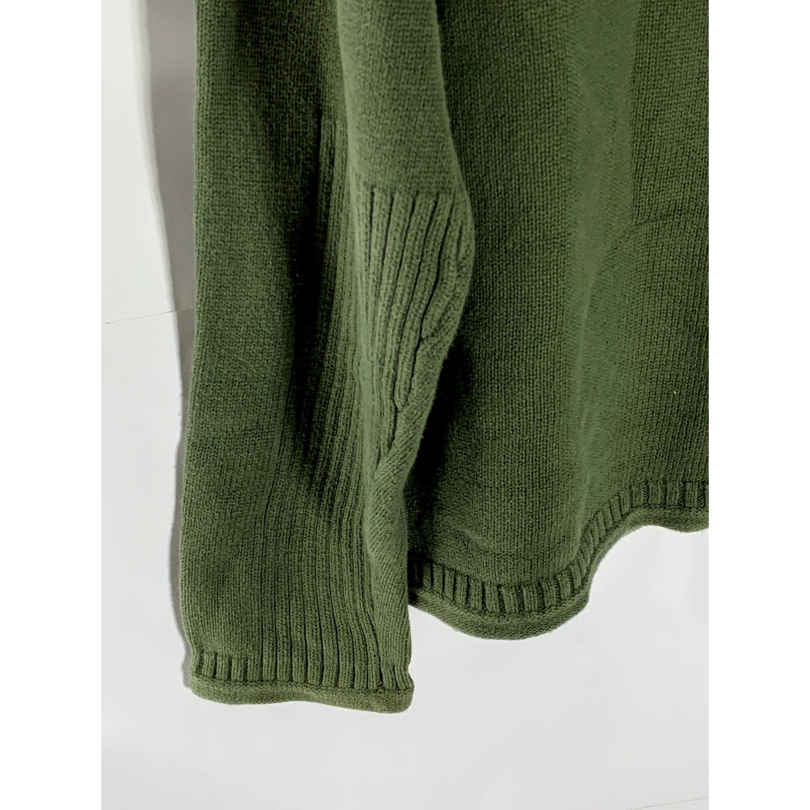 SONOMA LIFE+STYLE Men's Dark Green Knit Crewneck Pullover Sweater SZ XL