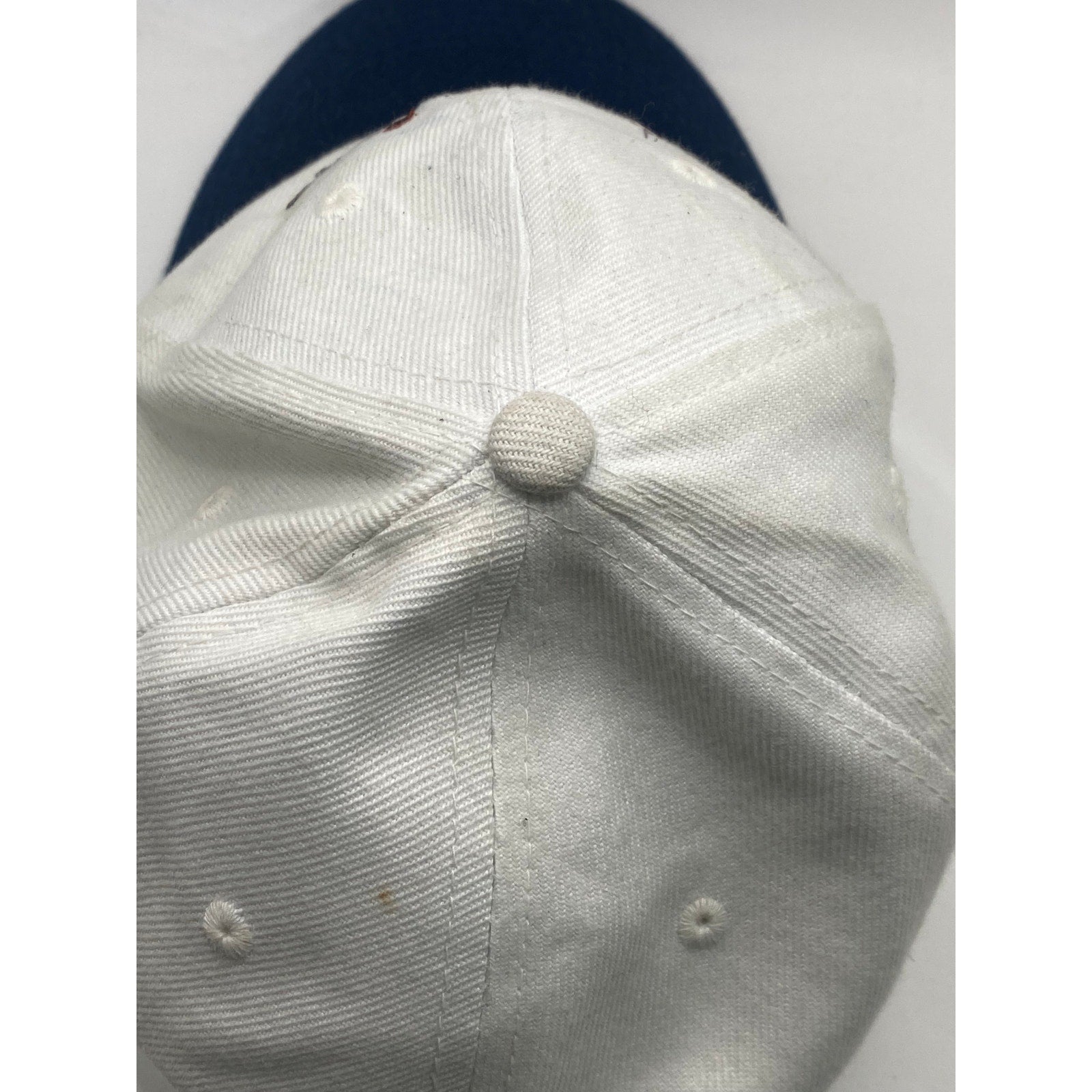 NEW YORK 1664 Unisex Adult White-Navy Embroidered NY City Baseball Cap SZ OS