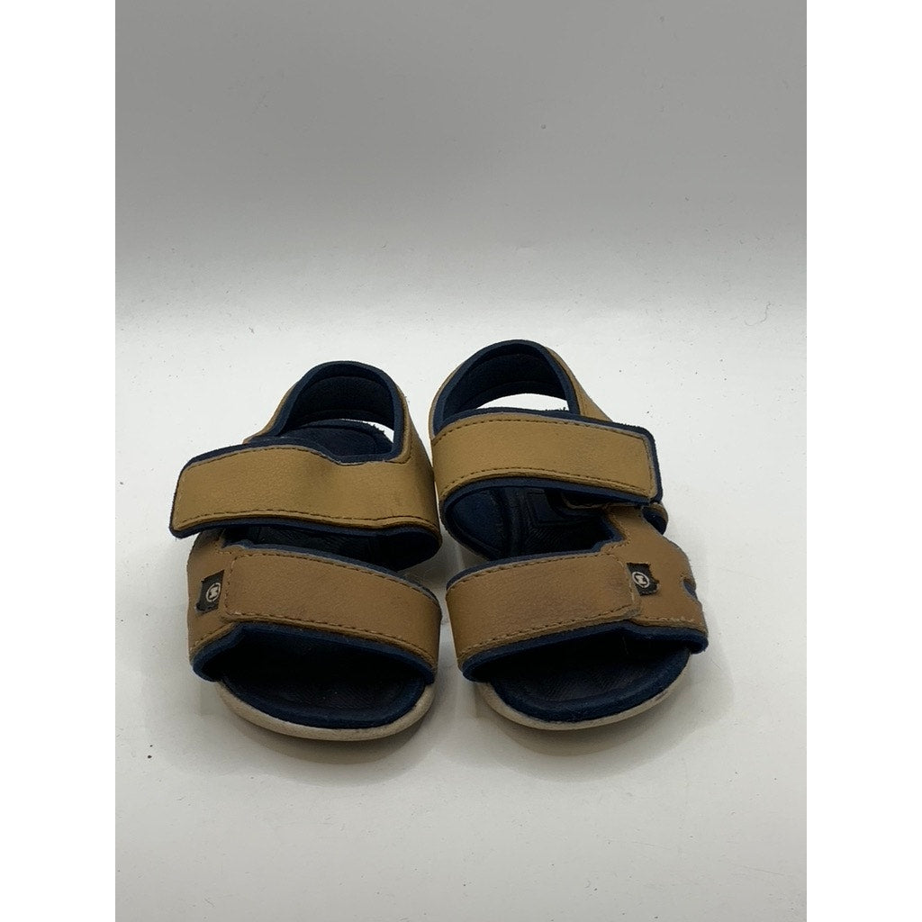MOLEKINHO Baby Brown Strappy Lightweight Casual Sandals SZ 19(US4.5)