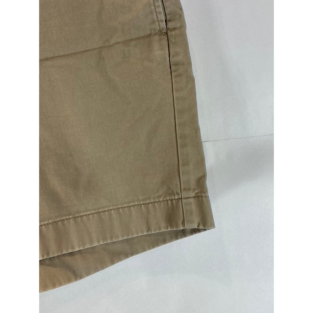 J. CREW Men's Tan Reade Stretch Four-Pocket 7" Chino Shorts SZ 32