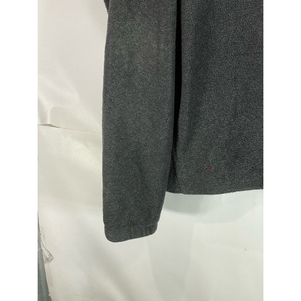 COLUMBIA Sportswear Men's Gray Granite Mountain Fleece Zip-Up Jacket SZ 2XL