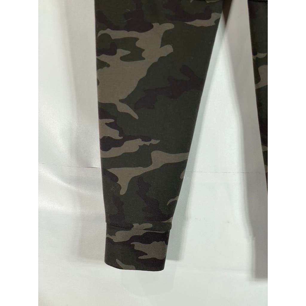 AMERICAN EAGLE OUTFITTERS Men's Green Camo Drawstring Pull-On Joggers SZ XS