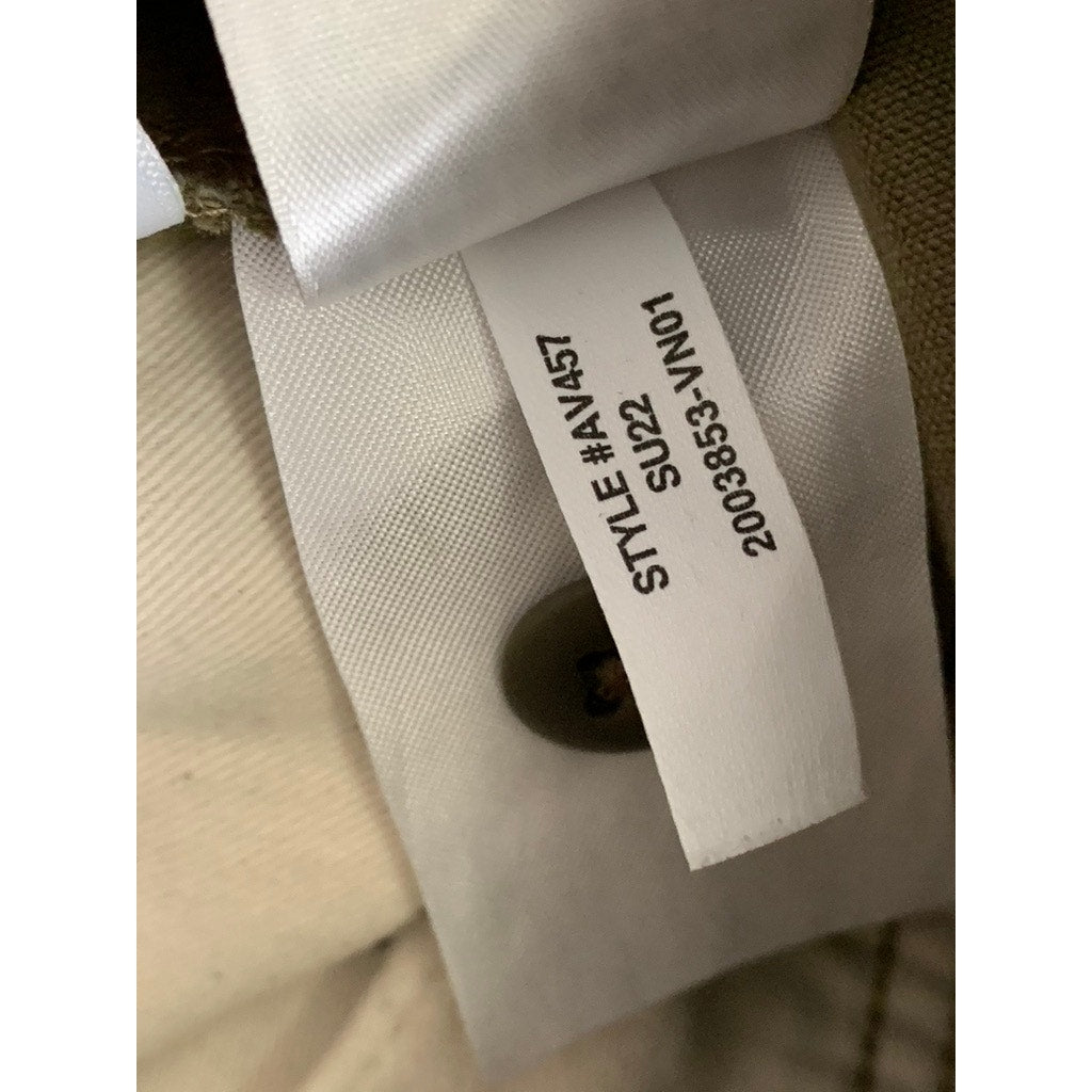 WALLACE & BARNES Men's Tan Corduroy 6" Pull-On Drawstring Shorts SZ S