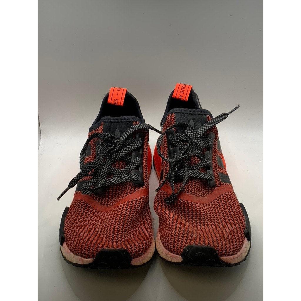 ADIDAS Men's Lush Red NMD R1 Mesh Sneakers SZ 9