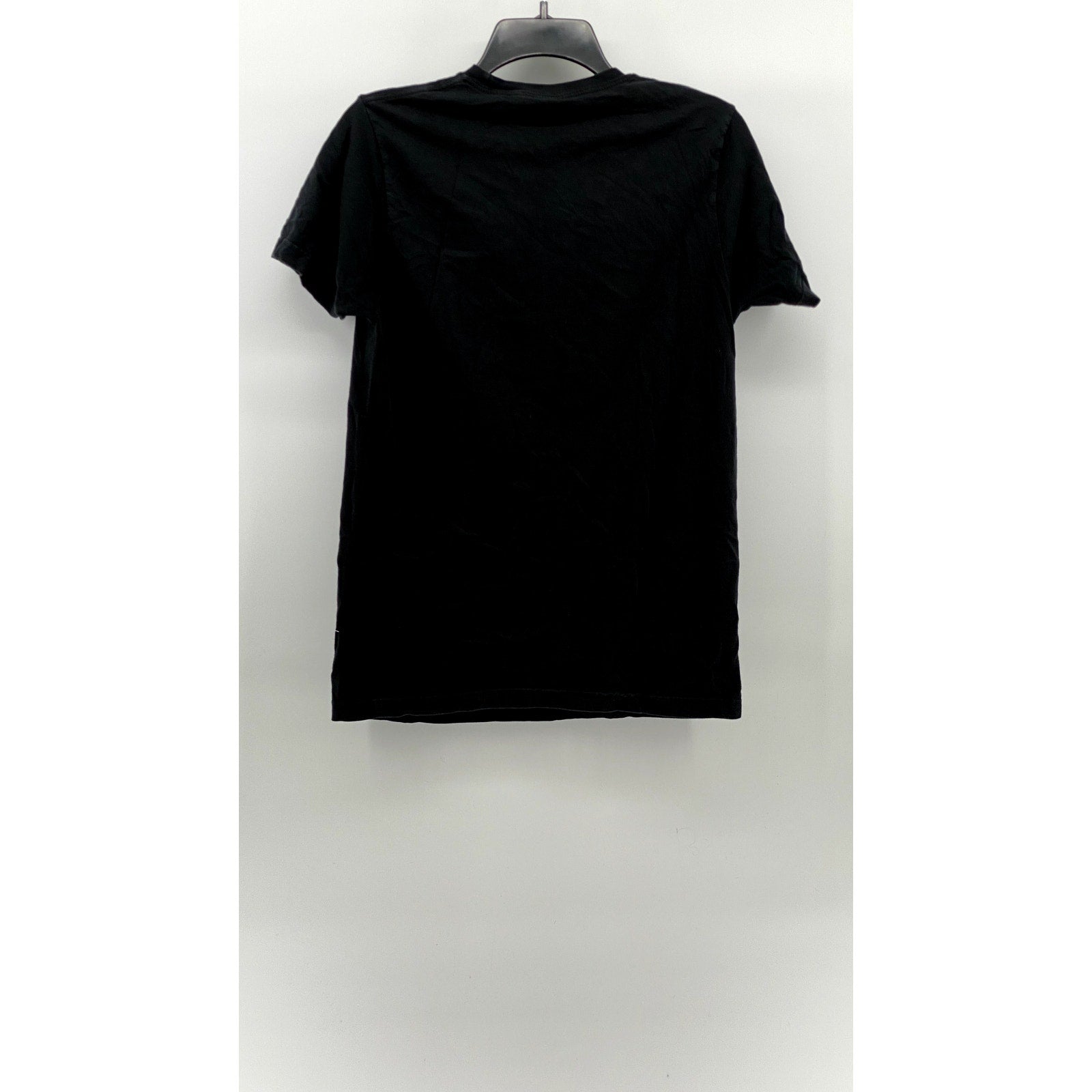 BAY ISLAND SPORTSWEAR Men's Black-Blue Circle Crewneck Short Sleeve T-Shirt SZ M