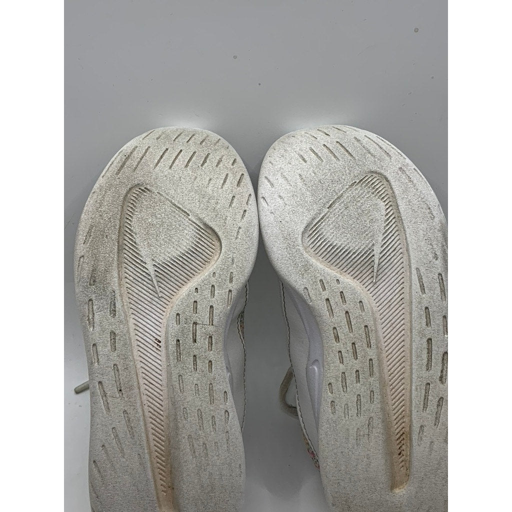 NIKE Kid's White Spaced Dyed Viale Sneakers SZ 10.5C