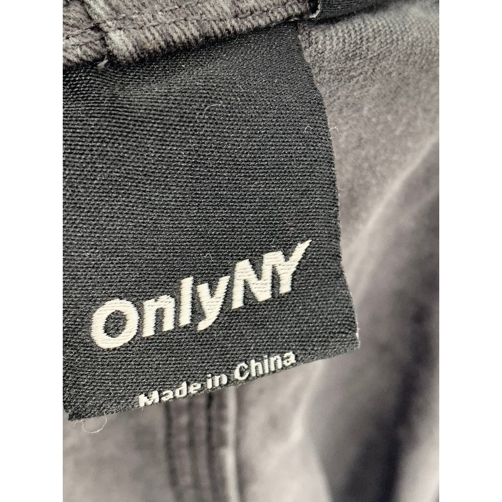 ONLYNY Men's Washed Black Straight Leg Pants SZ M