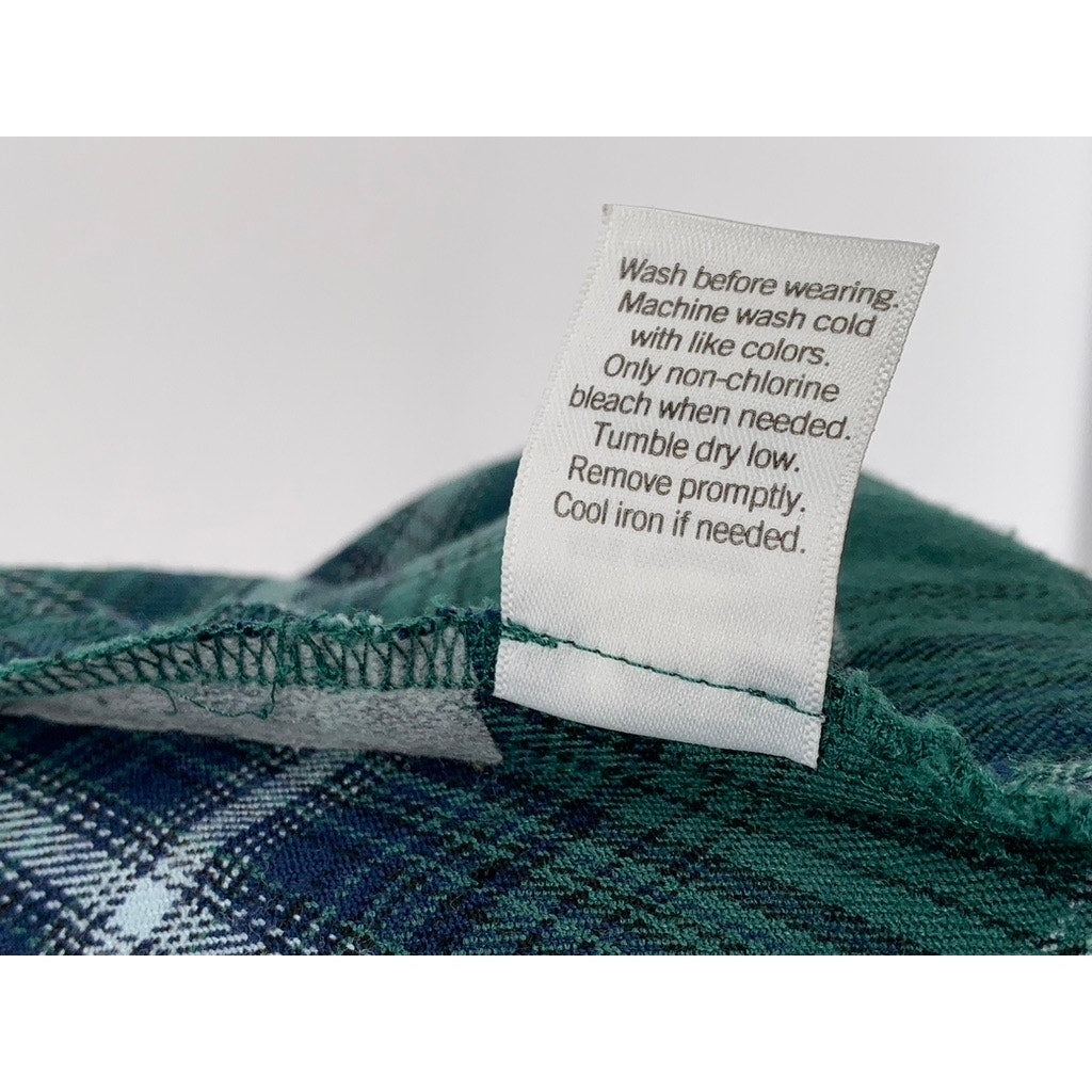 SO GOODS FOR LIFE Women's Black-Green Plaid Mini Skirt SZ 9