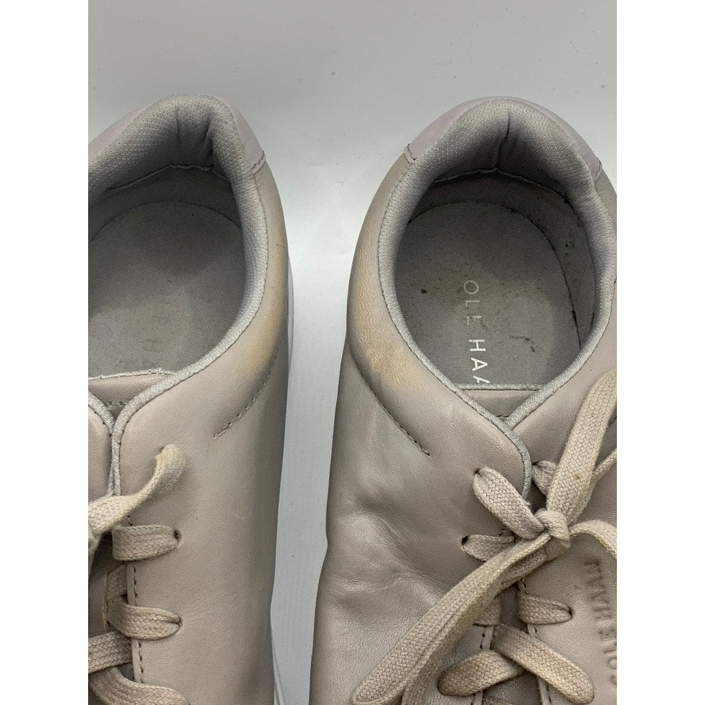 COLE HAAN Men's Gray Grand Crosscourt Traveler Sneakers SZ 8