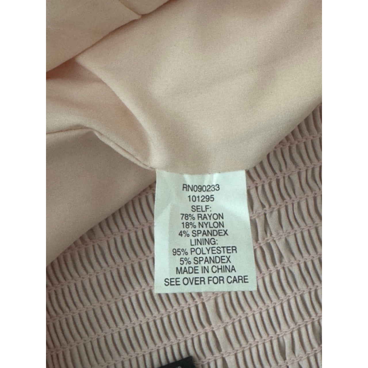 BEVERLY AND BECK Women's Light Pink Bustier Ribbon Bow Cropped Tank Top SZ S