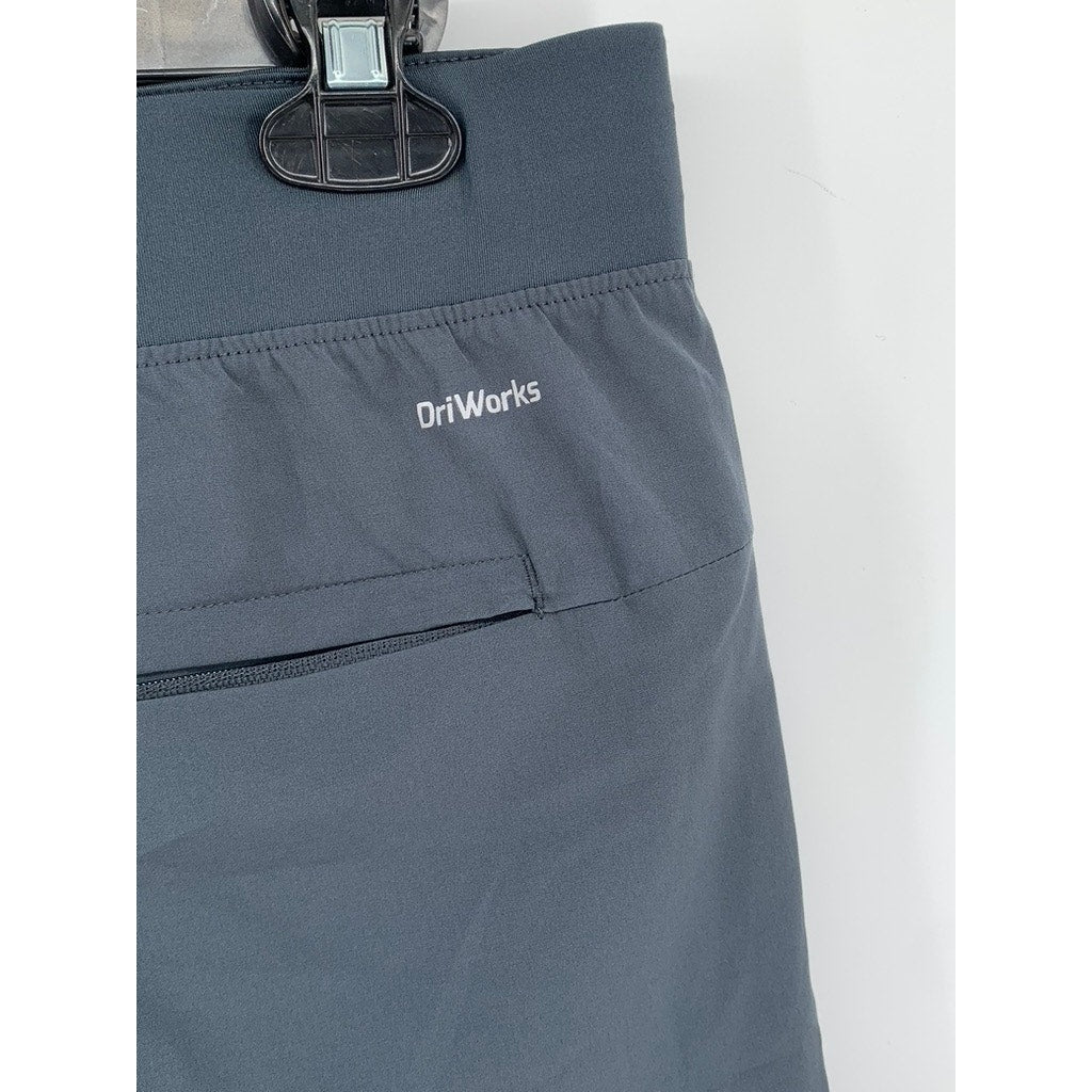ATHLETIC WORKS Men's Graystone Dri Works Regular Fit Shorts SZ L
