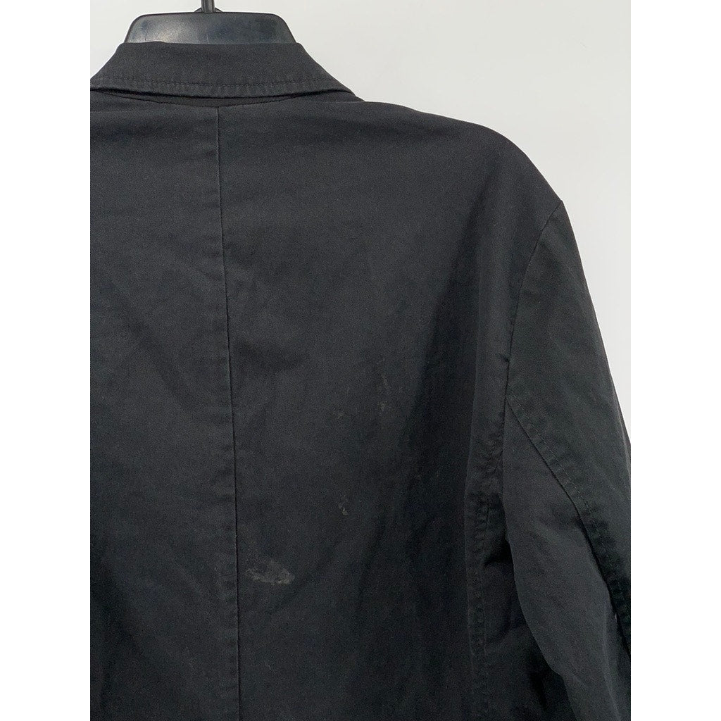 GAP Women's Black Core Two-Button Blazer SZ M