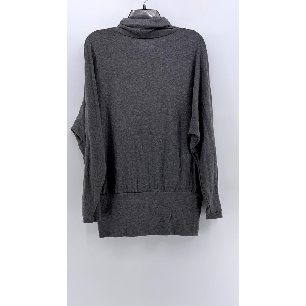 TWELVE BY TWELVE Women's Gray Turtleneck Long Sleeve Sweater Dress SZ M