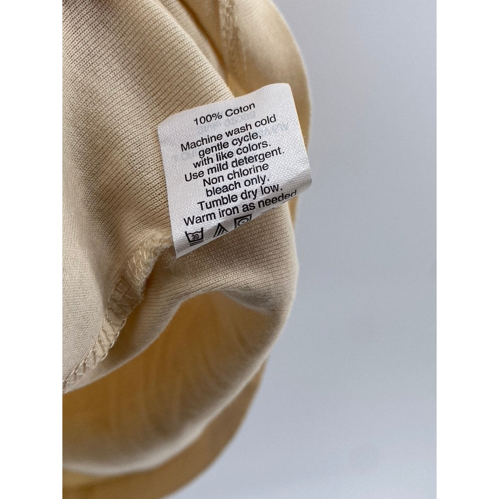 J.CREW Women's Beige Scoop-Neck Spaghetti-Strap Perfect-Fit Tank Top SZ S