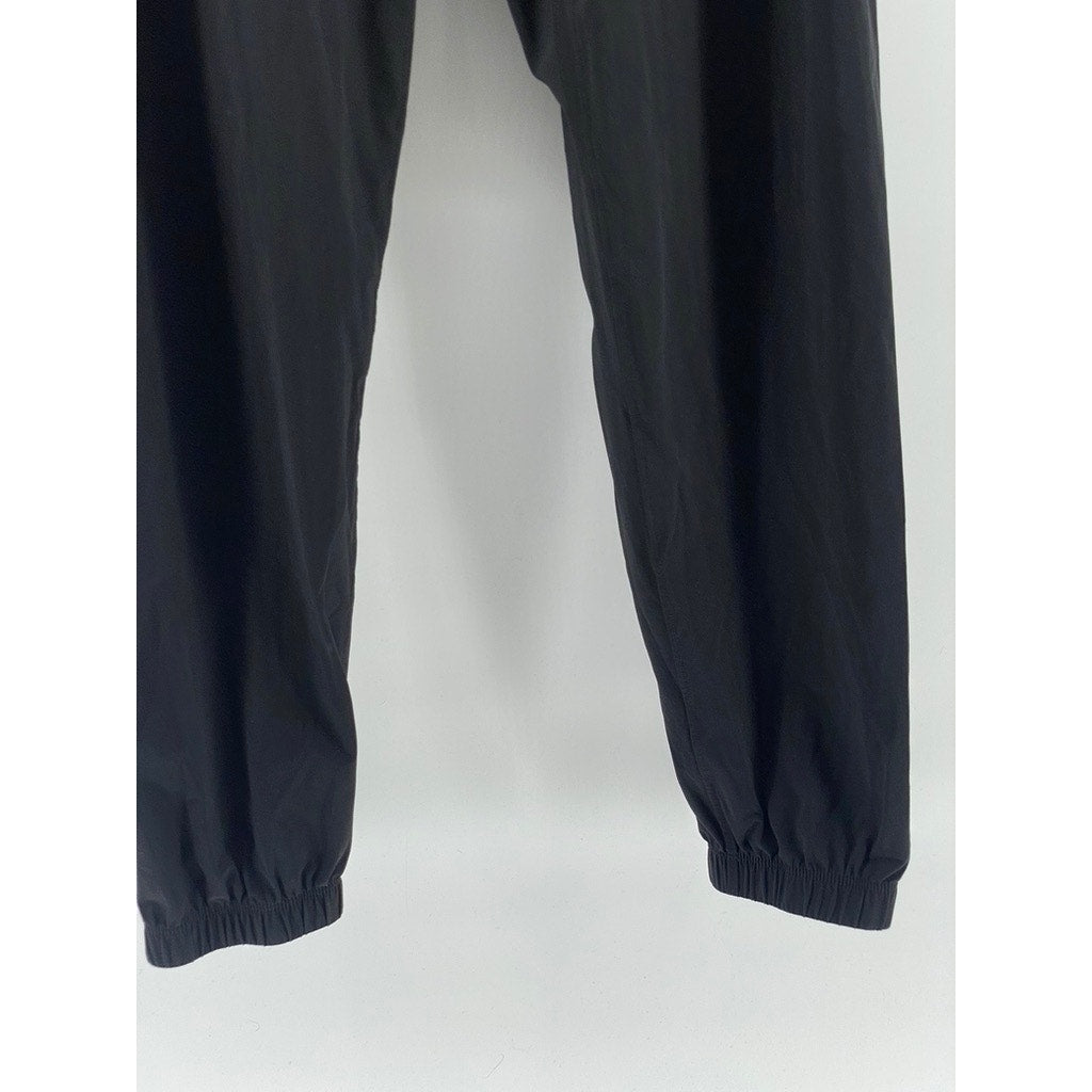 LULULEMON Women's Black Solid Pull-On High-Rise Zipper-Hem Jogger SZ S