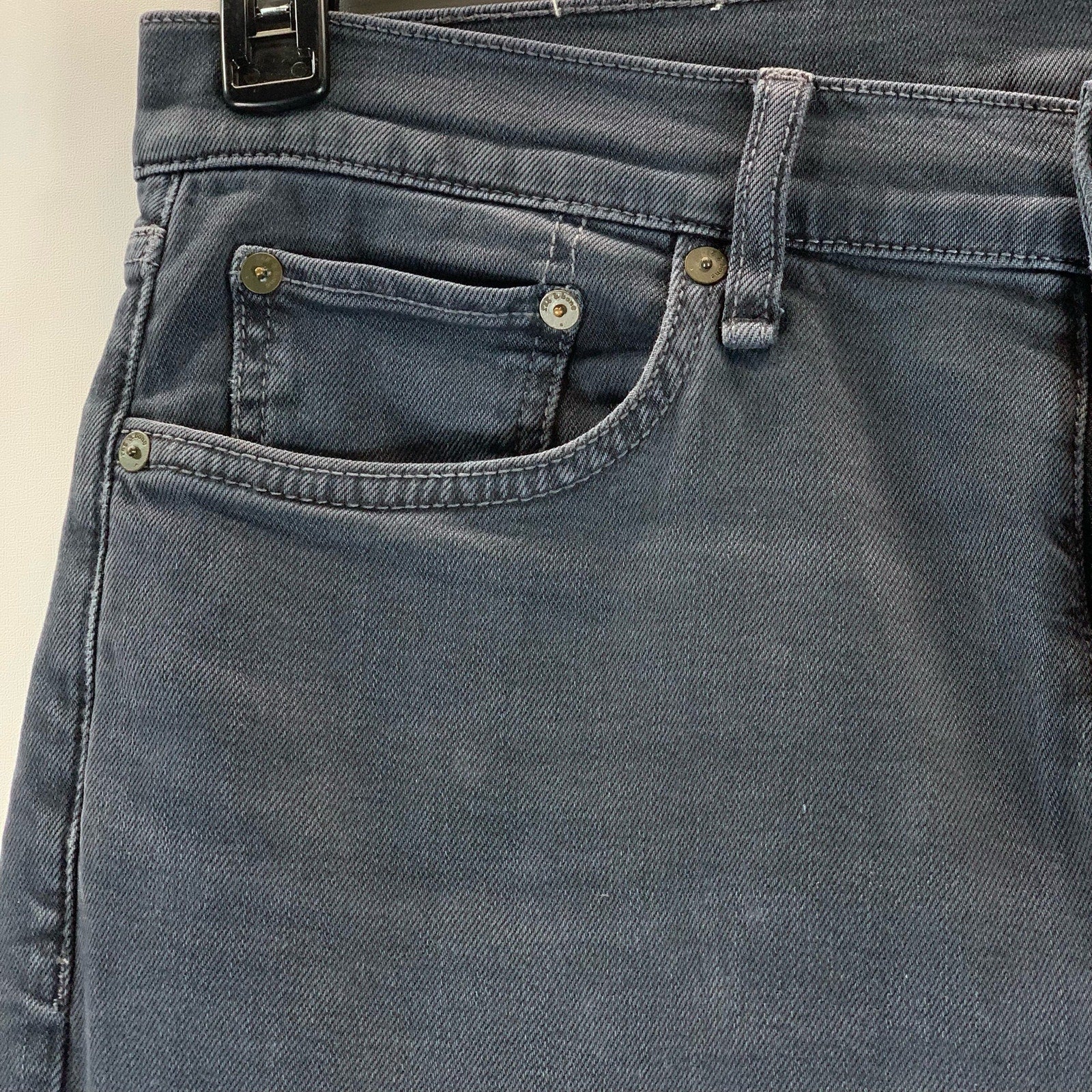 RAG & BONE Men's Washed Black Fit 2 Slim-Fit Five Pocket Jeans SZ 33X32