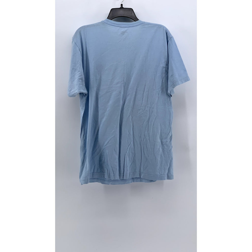 MERCH MERCH BABY Men's Light Blue Vanilla Ice Graphic T-Shirt SZ L