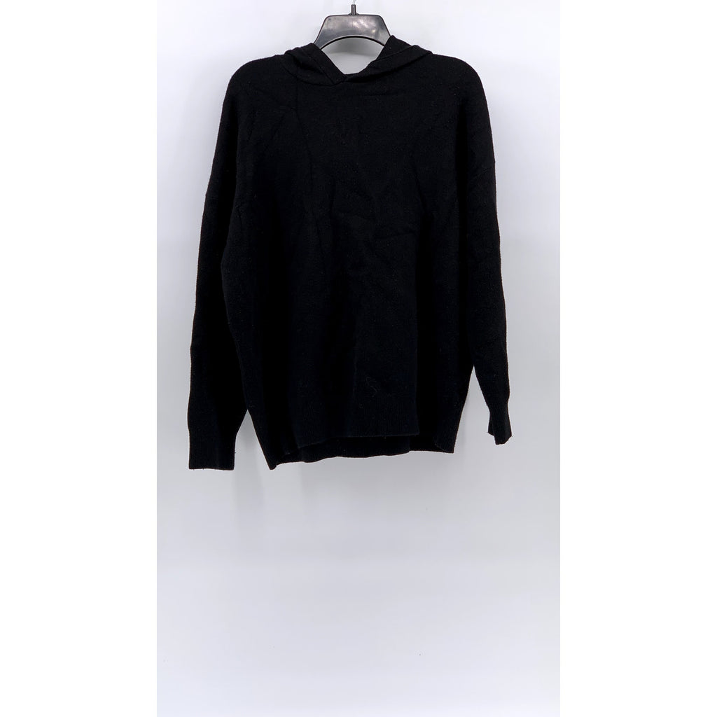 ZARA Men's Black Knit Hoodie SZ L