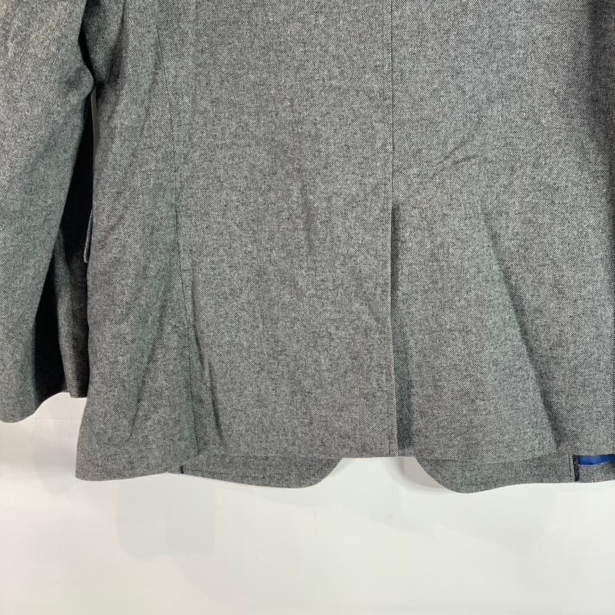 BANANA REPUBLIC Men's Grey Heather Donegal Tailored-Fit Two-Button Blazer SZ 44R