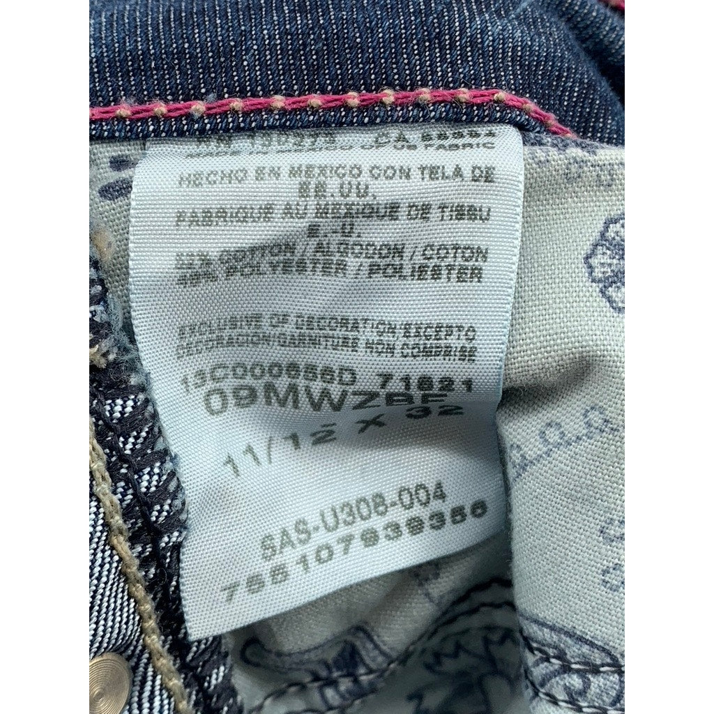 WRANGLER Women's Medium Wash Retro Mae Regular-Fit Bootcut Jeans SZ 32