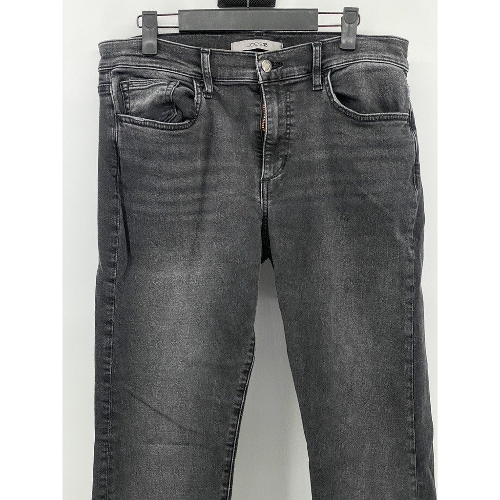 JOE'S JEANS Men's Washed Black Denim Five-Pocket Slim-Leg Jeans SZ 32