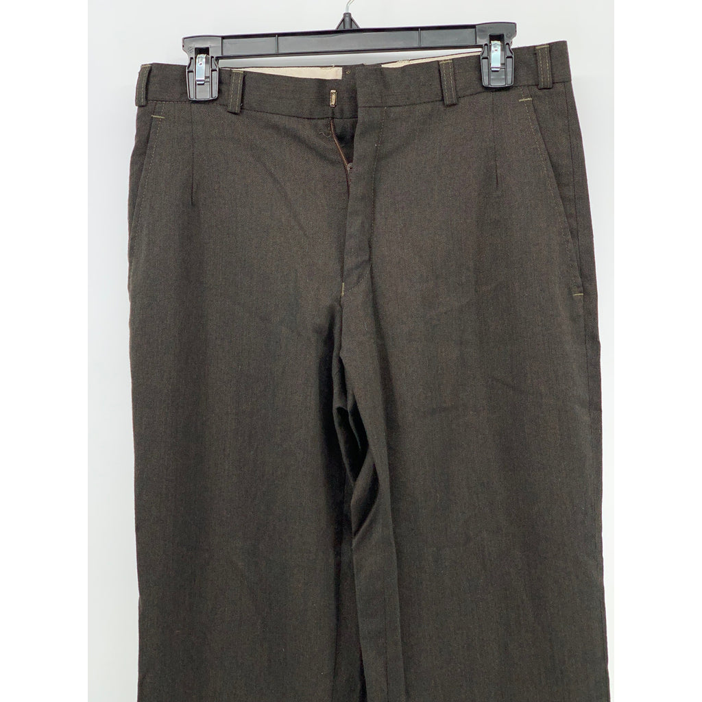 KO-BEK BERLIN Men's Brown Solid Straight-Leg Casual Pants SZ 46