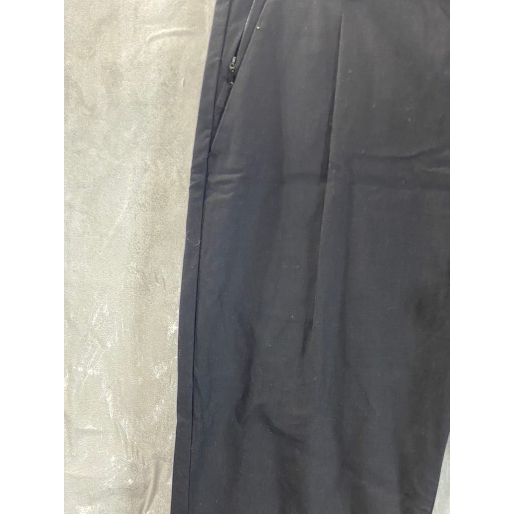 O.N.S Men's Black Solid Straight-Leg Dress Pants SZ 32