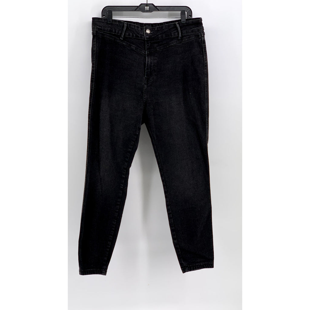 FOREVER 21+ Women's Plus Black Super Skinny Denim Jeans SZ 16