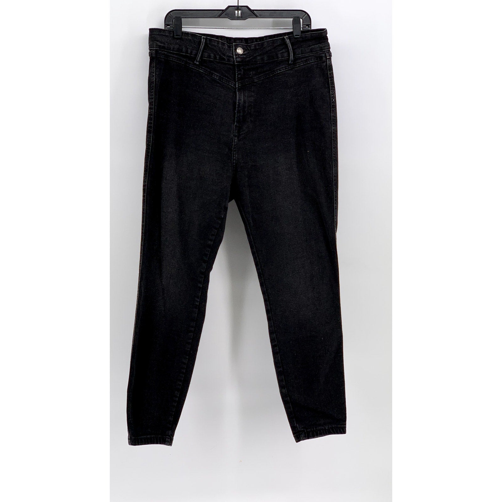 FOREVER 21+ Women's Plus Black Super Skinny Denim Jeans SZ 16