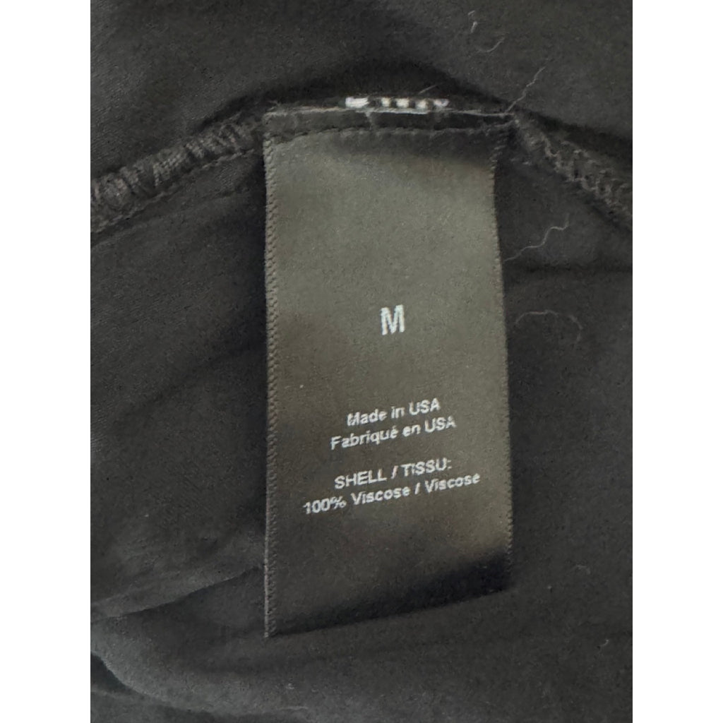 RACHEL ZOE Women's Black Surplice Neck Spaghetti Strap Tank Top SZ M