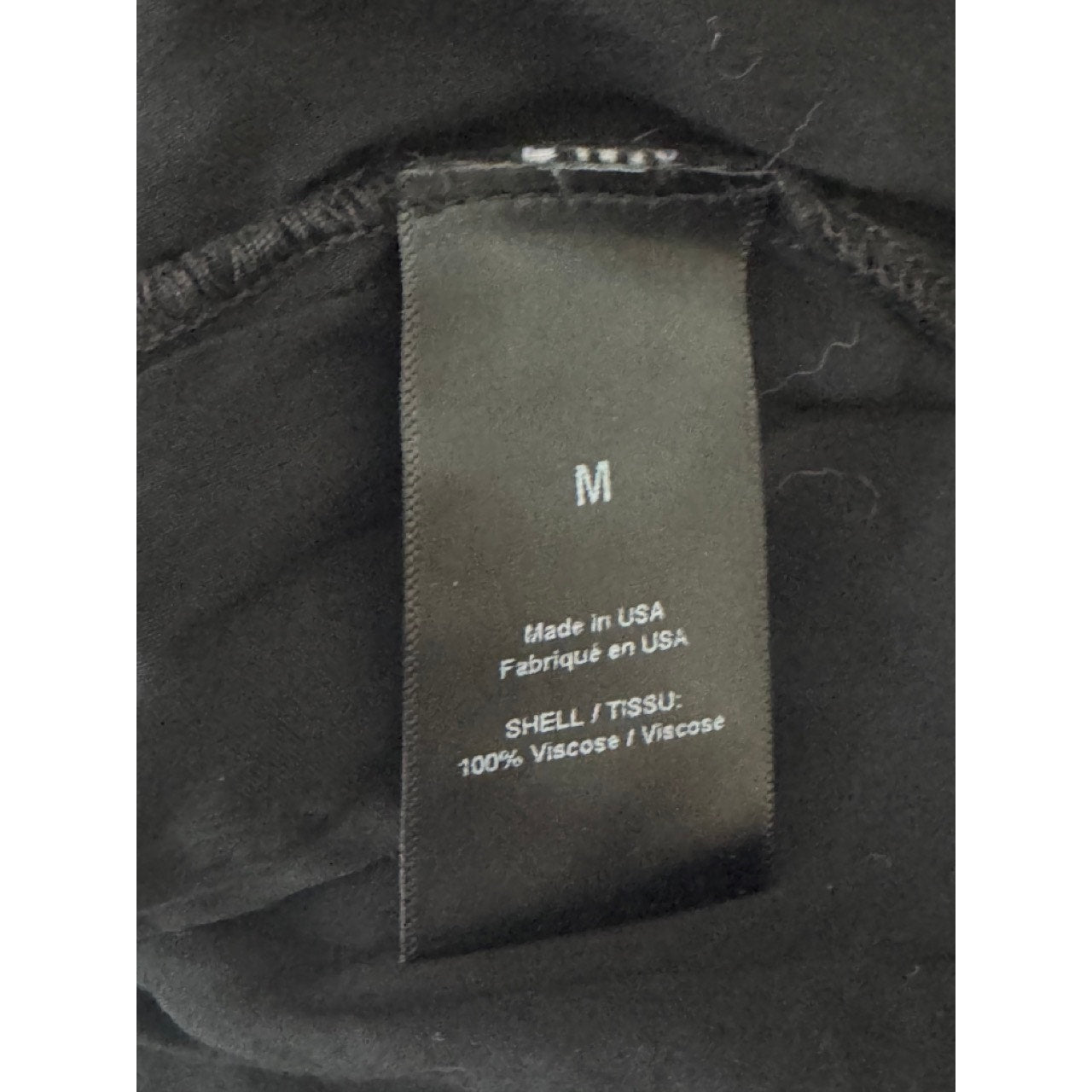 RACHEL ZOE Women's Black Surplice Neck Spaghetti Strap Tank Top SZ M