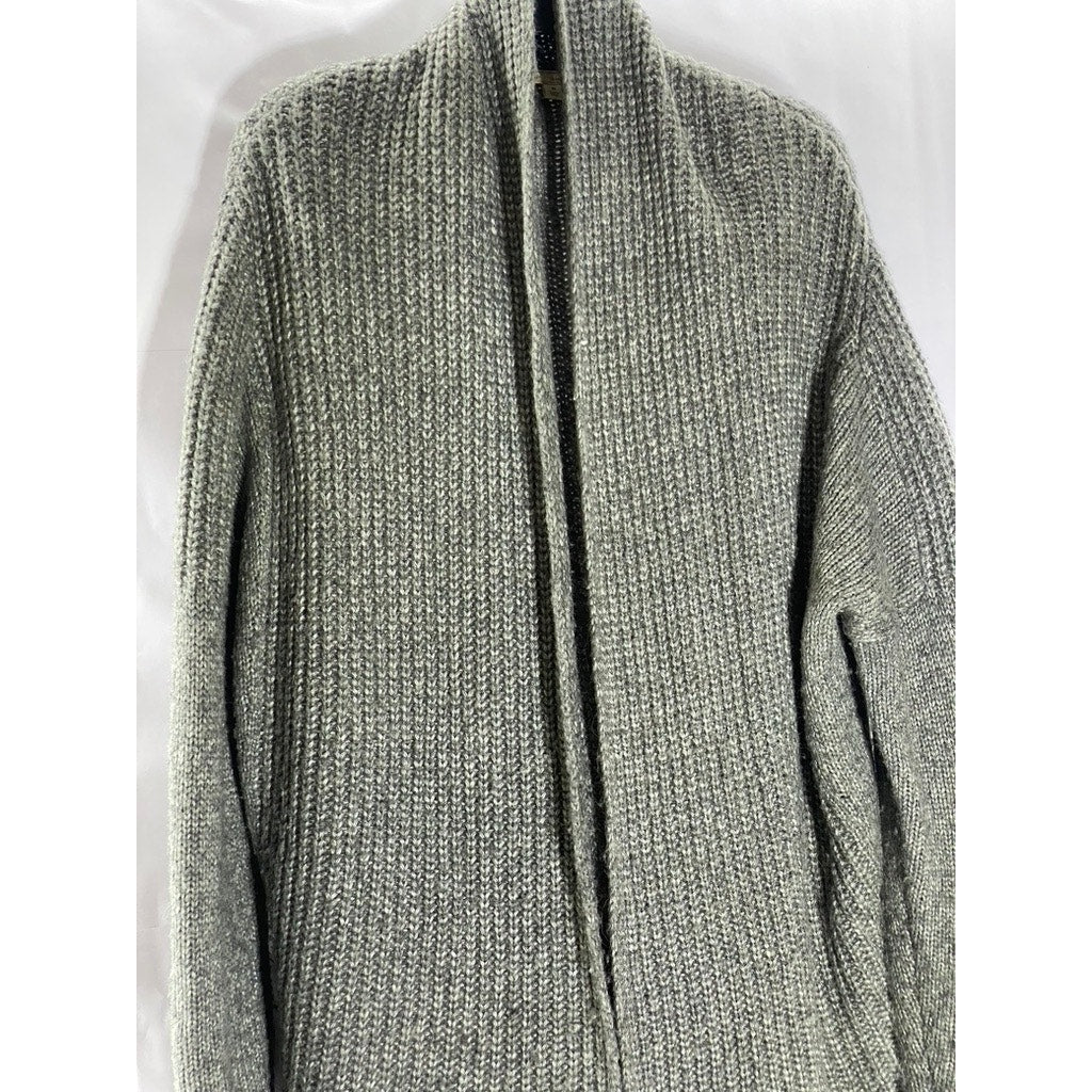 GAP Women's Gray Japan Loose Knit Open-Front Cardigan SZ M