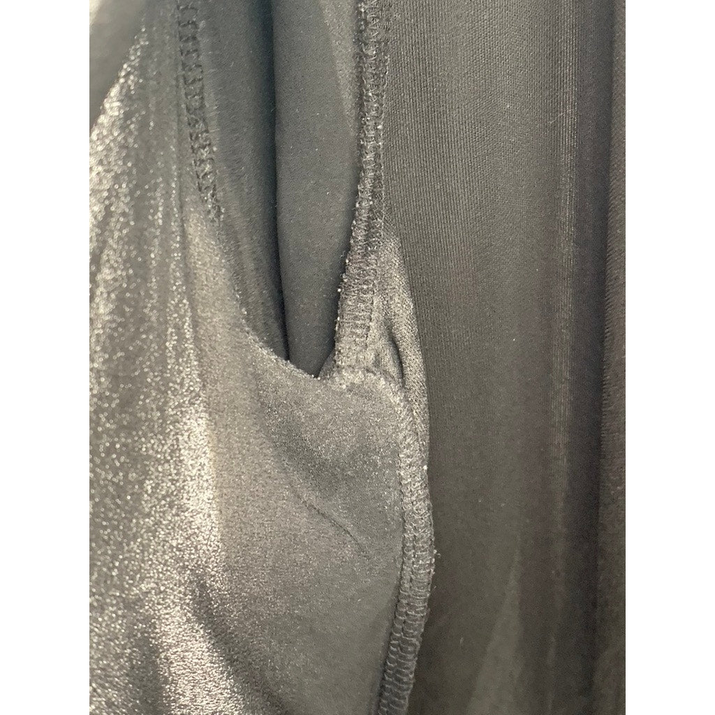 ANN TAYLOR Women's Black Petite V-Neck Long Sleeve Top SZ SP