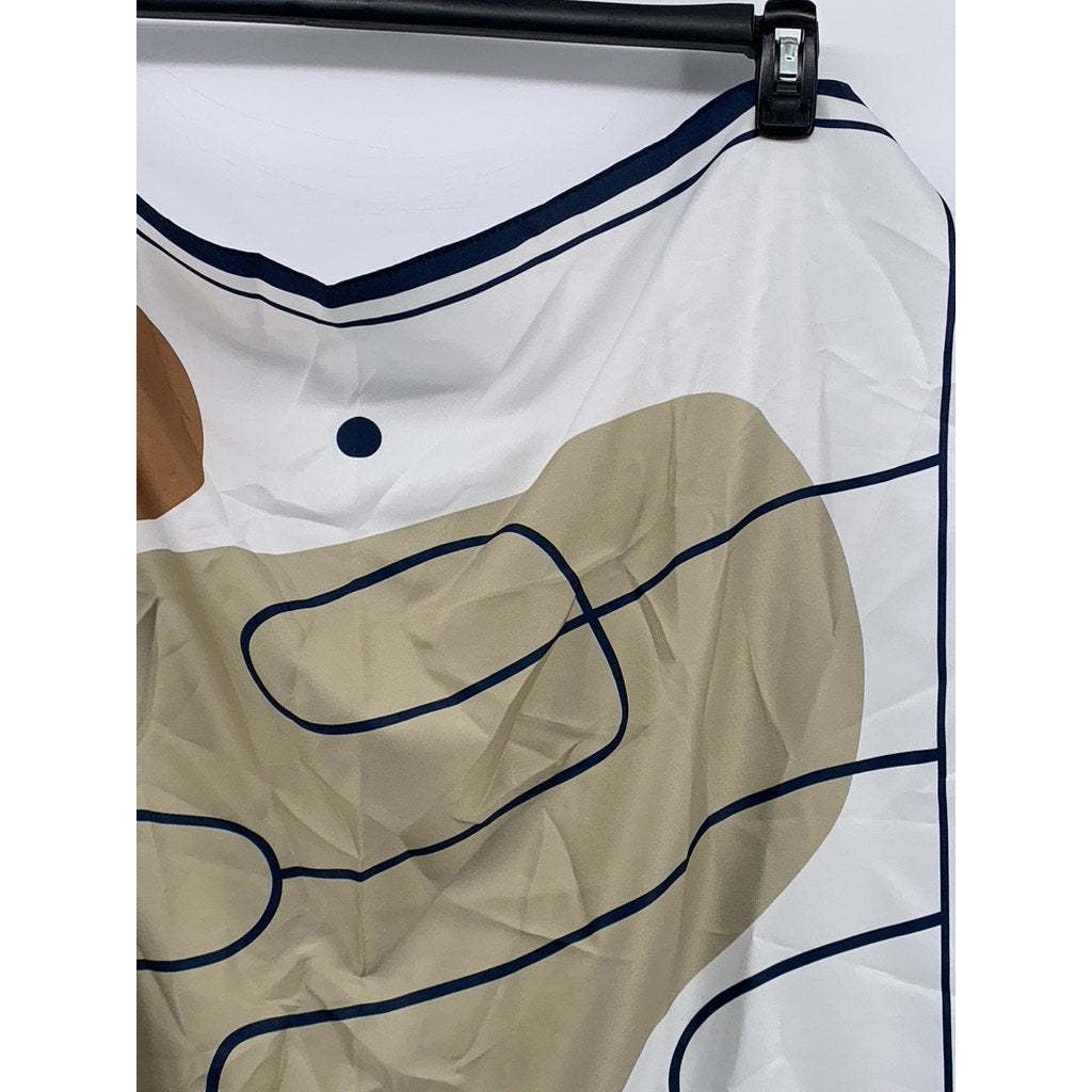 OUR SECOND NATURE Bluhaus Club Abstract Exclusive Scarf