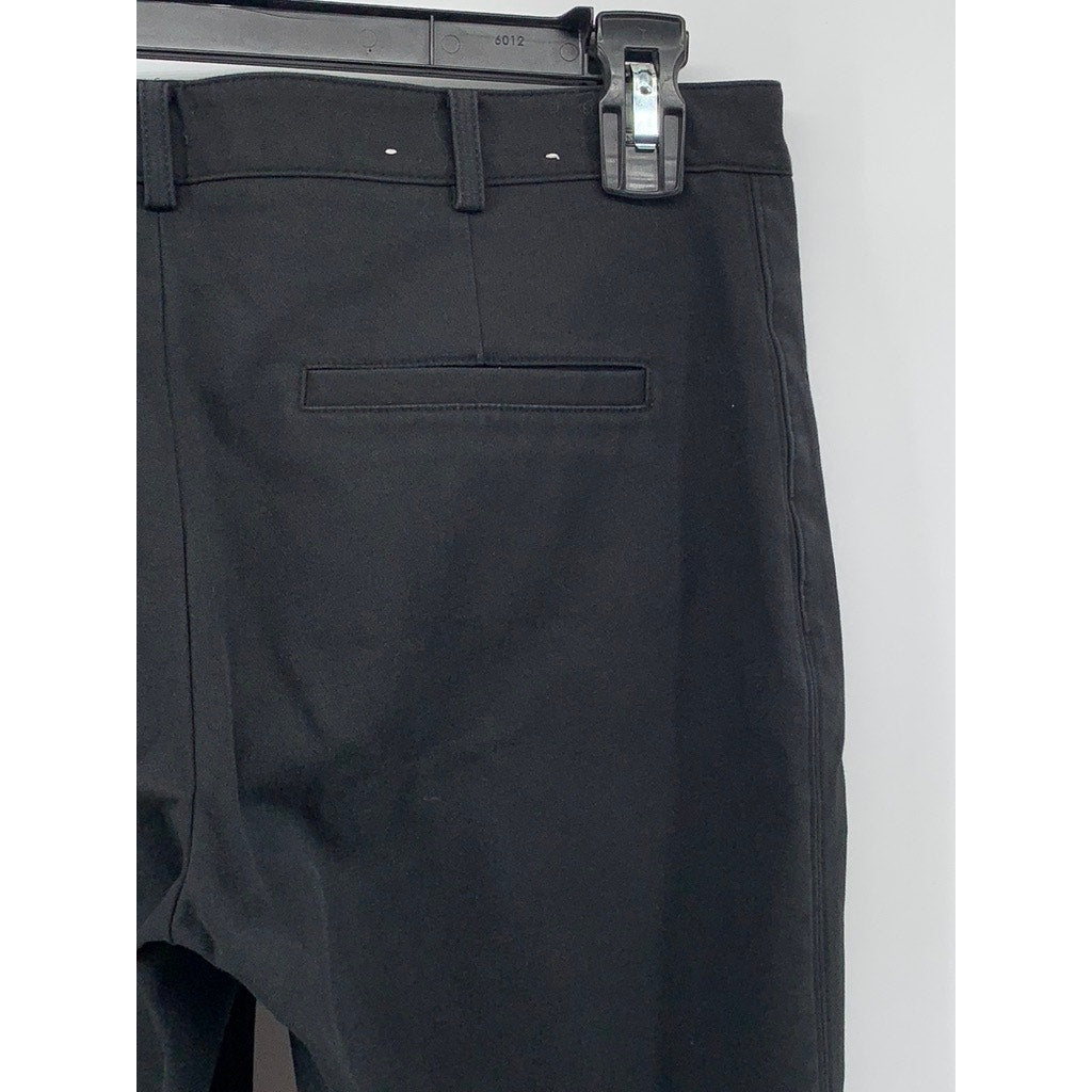CLUB MONACO Women's Black Solid Hook & Button Slim Pant SZ 4