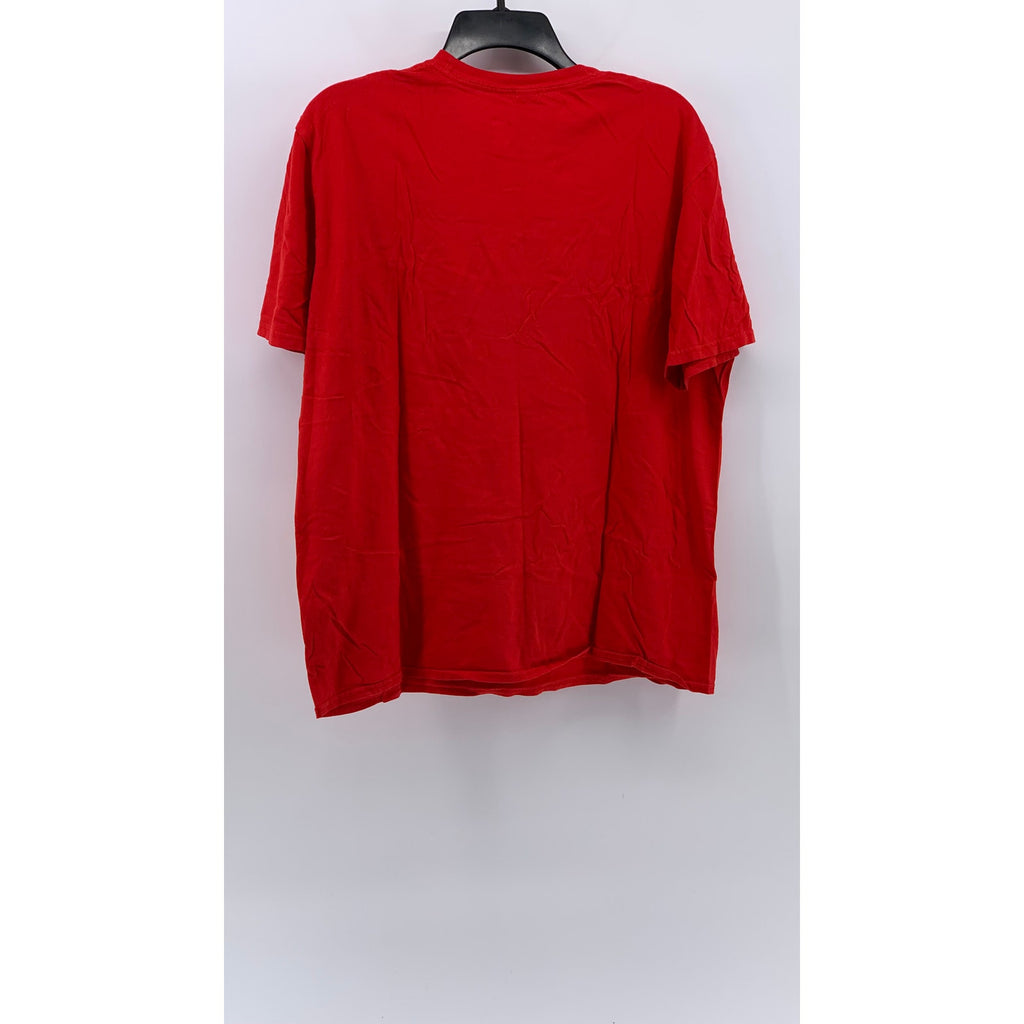 UNBRANDED Men's Red New York Red Bulls Graphic Crewneck Short Sleeve T-Shirt SZL
