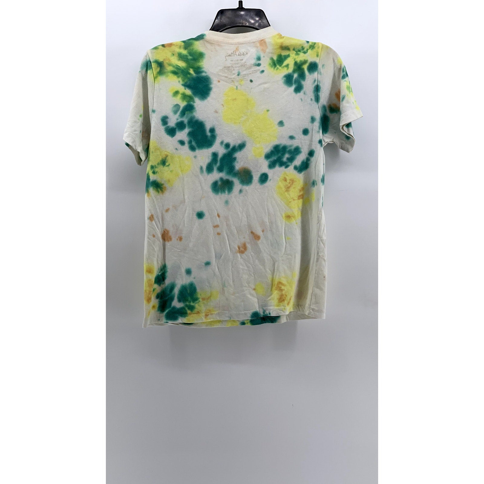 KEITH HARING Men's Foundation White Tie-Dye Skateboard T-Shirt SZ XS