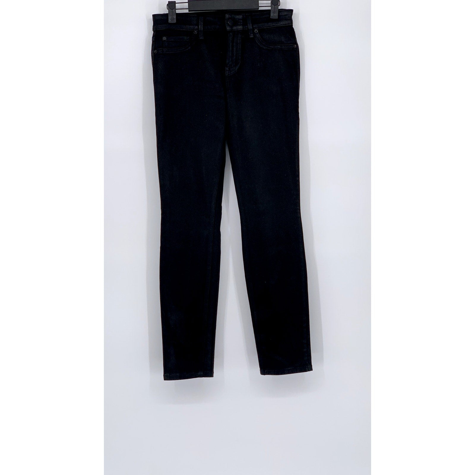 LEVEL 99 Women's Black Stretch Skinny-Leg Five-Pocket Jeans SZ 28/6