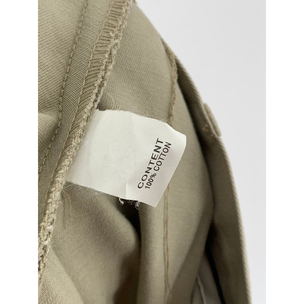 TOMMY HILFIGER Men's Vintage Tan Regular-Fit Straight Leg Pant SZ 34X34