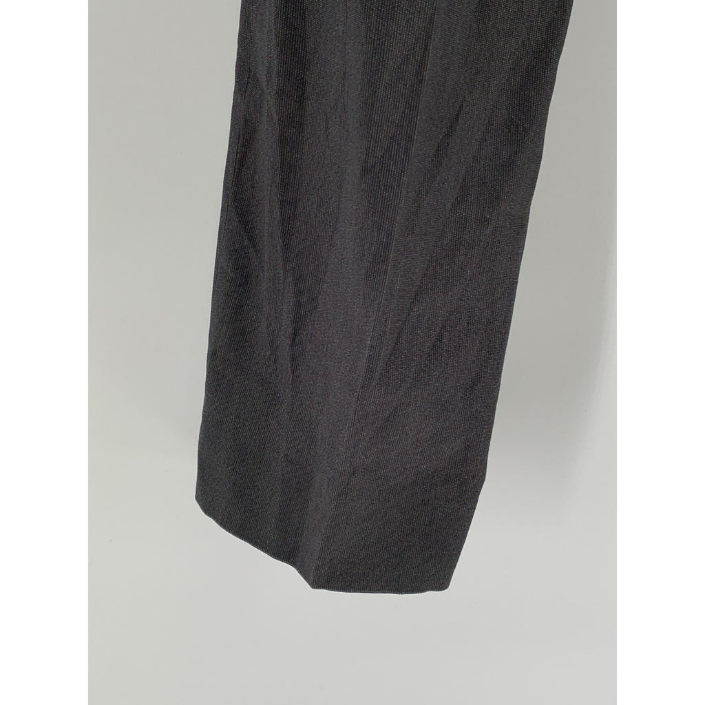 MEXX METROPOLITAN Men's Charcoal Gray Straight-Leg Regular-Fit Trousers SZ 40R