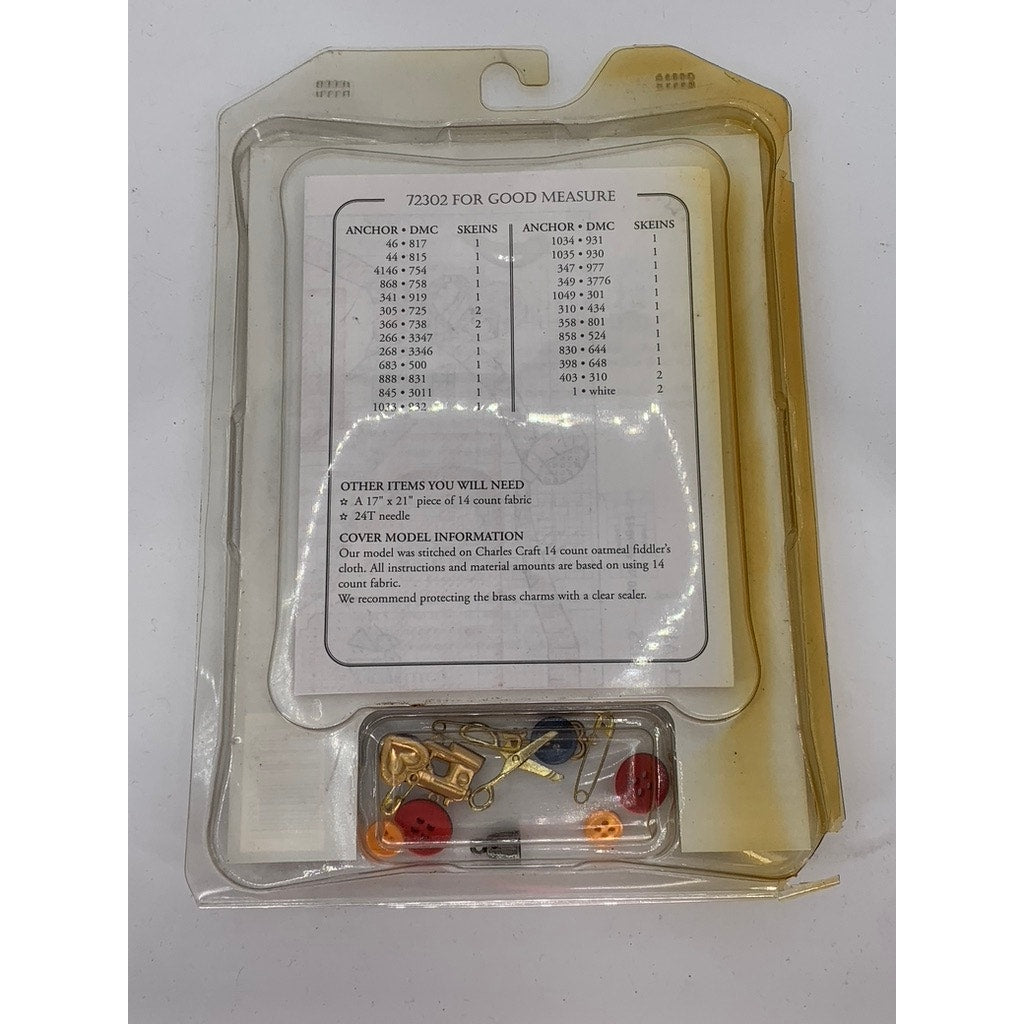 DIMENSIONS CHARTS & CHARMS Vintage Anne Mckinney Cross Stitch Kit