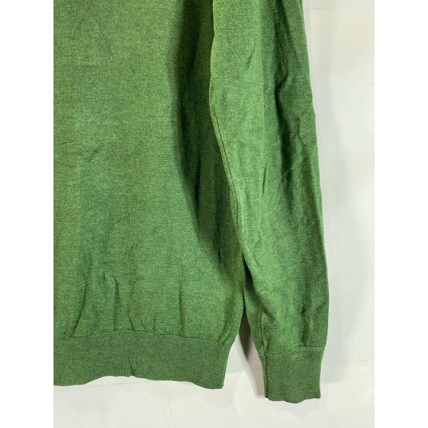 SCOTCH & SODA Amsterdam Men's Green Knit Crewneck Pullover Sweater SZ M