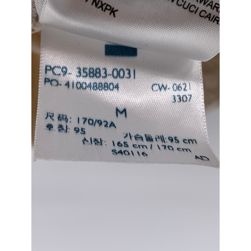 LEVI'S Men's Tan Solid Embroidered Logo Short Sleeve Housemark Polo Shirt SZ M