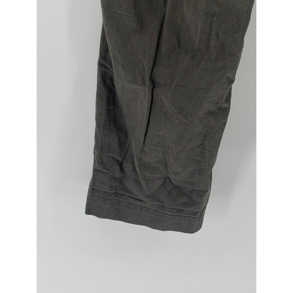 LEVI'S Men's Charcoal Gray Athletic-Fit Tapered Chino Pants SZ 32X34