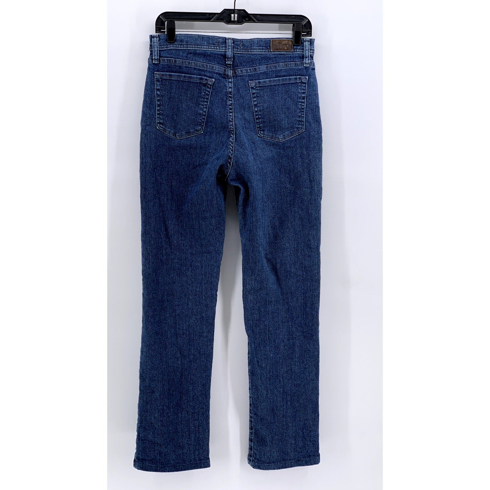 LEE Women's Medium Wash Classic Fit Straight Leg Jeans SZ 8