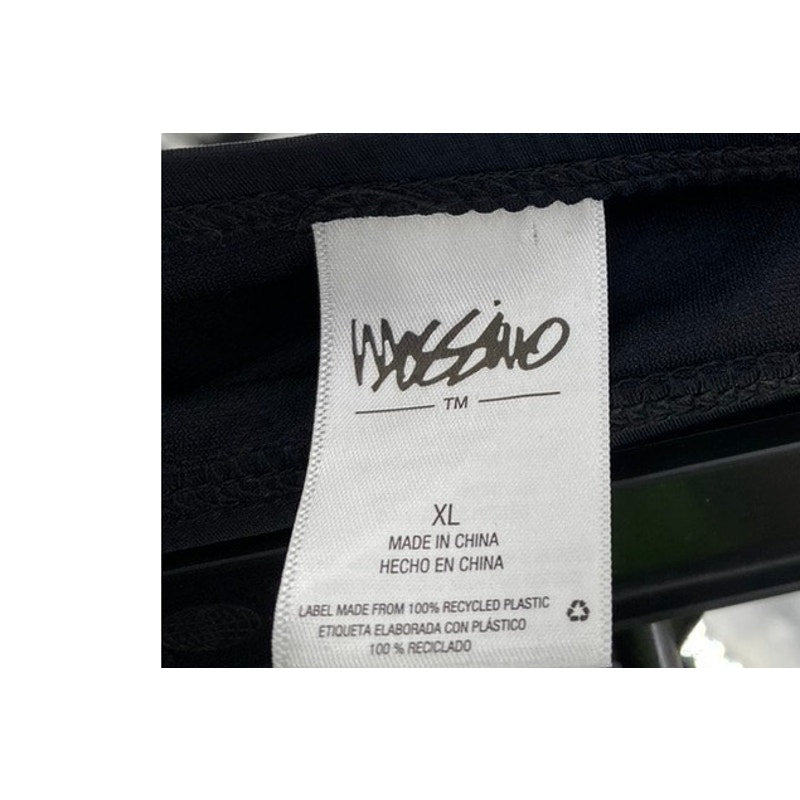 MASSIMO Women's Black Solid Side-Tie Swim Bottoms SZ XL