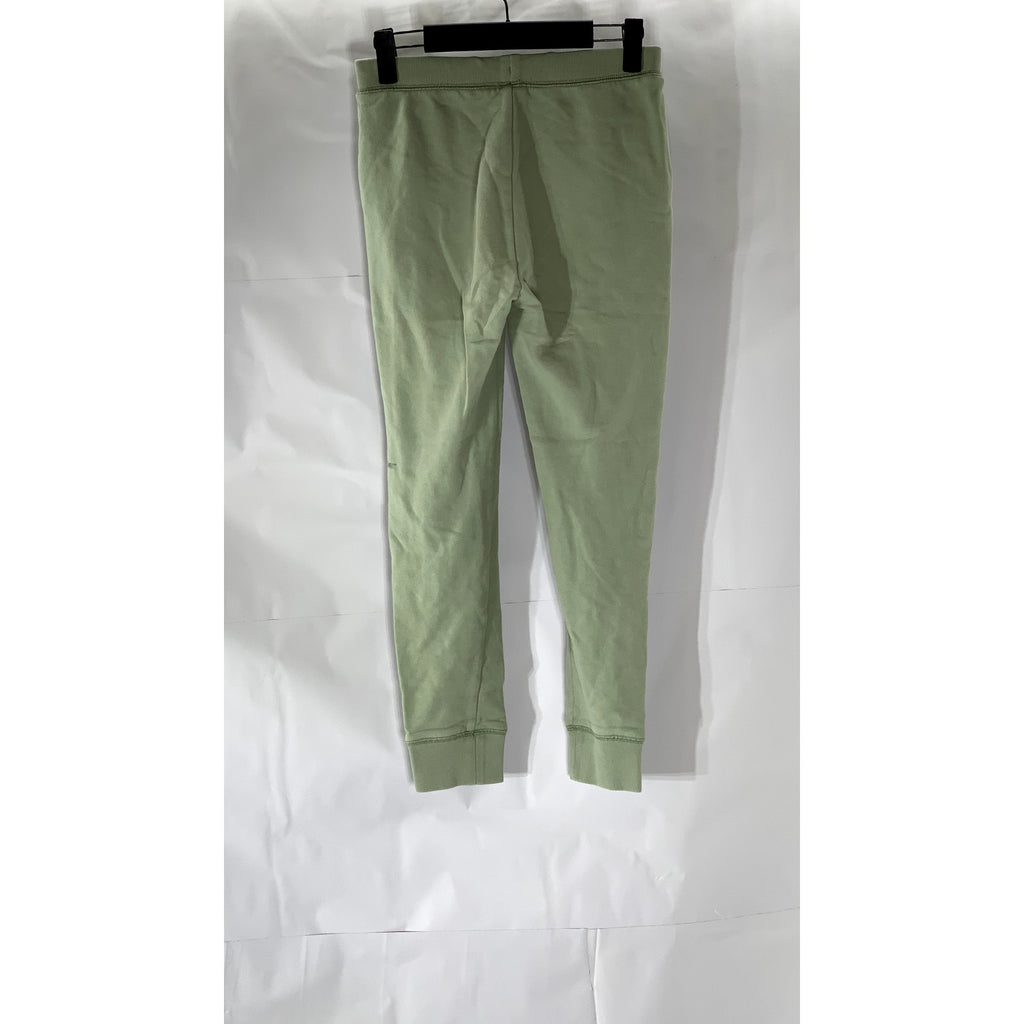 J.CREW Crewcuts Girls' Patina Green French Terry Drawstring Sweatpants SZ 12